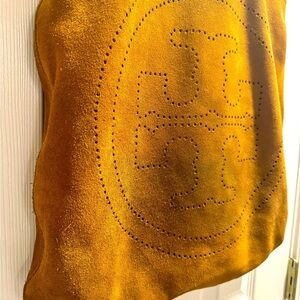 Tory Burch Iight brown suede tote
